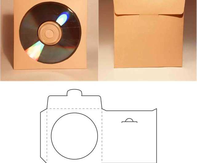 printable cardboard cd sleeves