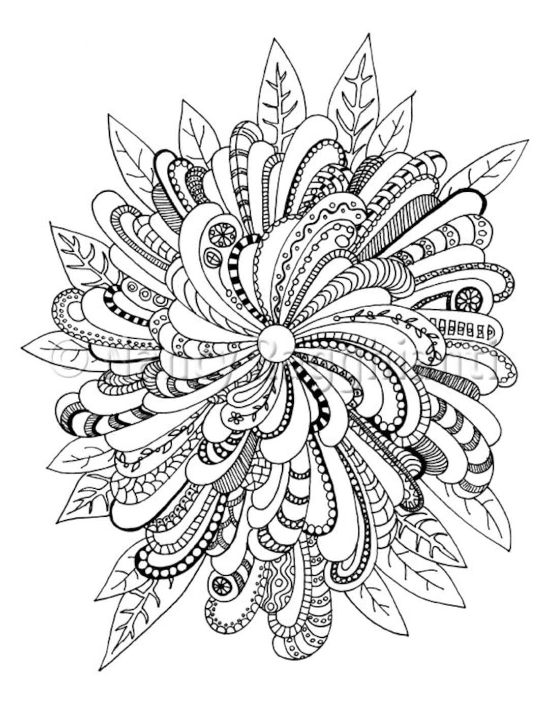 mandala art printable