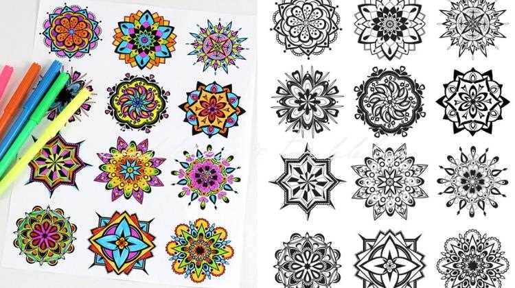 mandalas coloring pages printable mandalas coloring pages printable