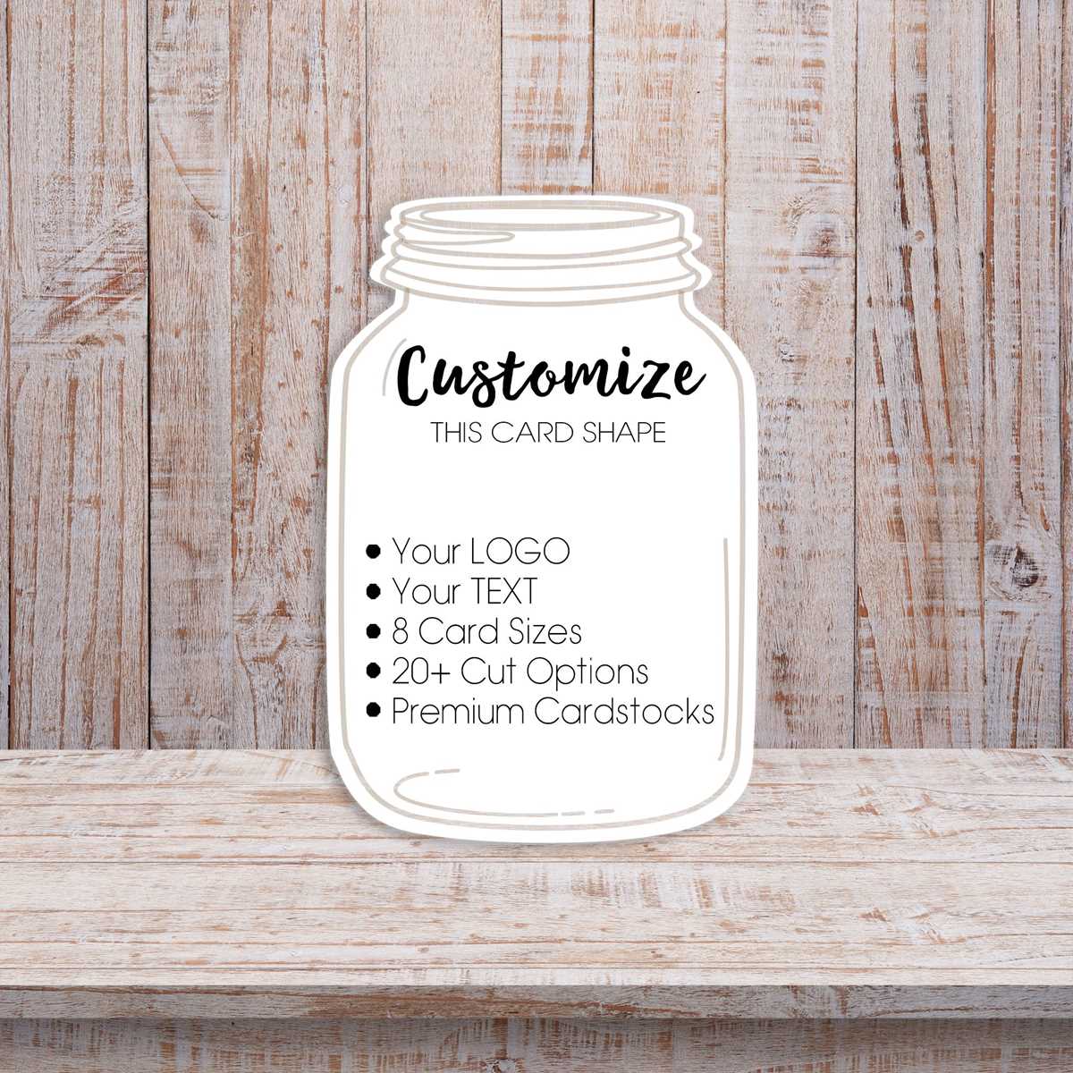 mason jar printable template