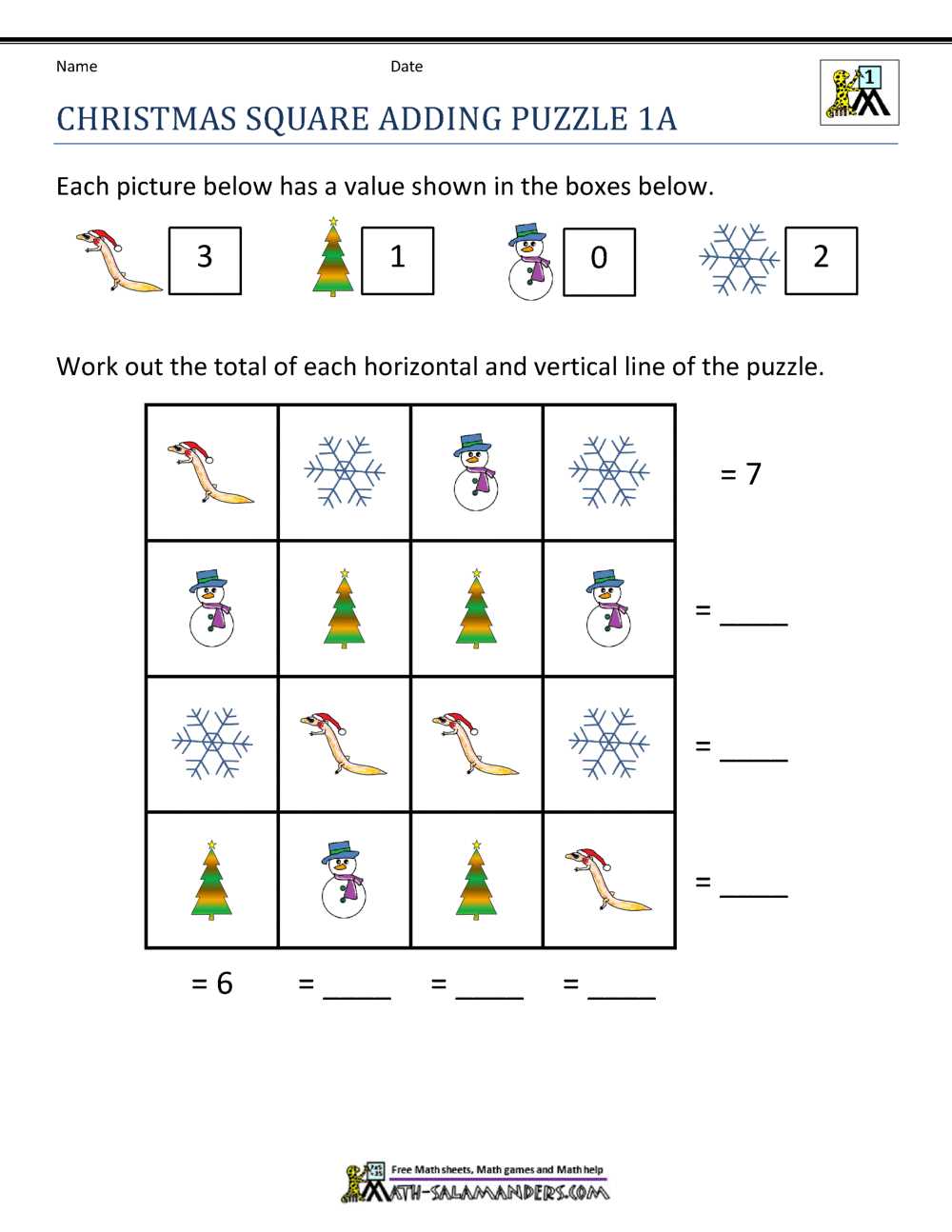 math for 1st graders printable