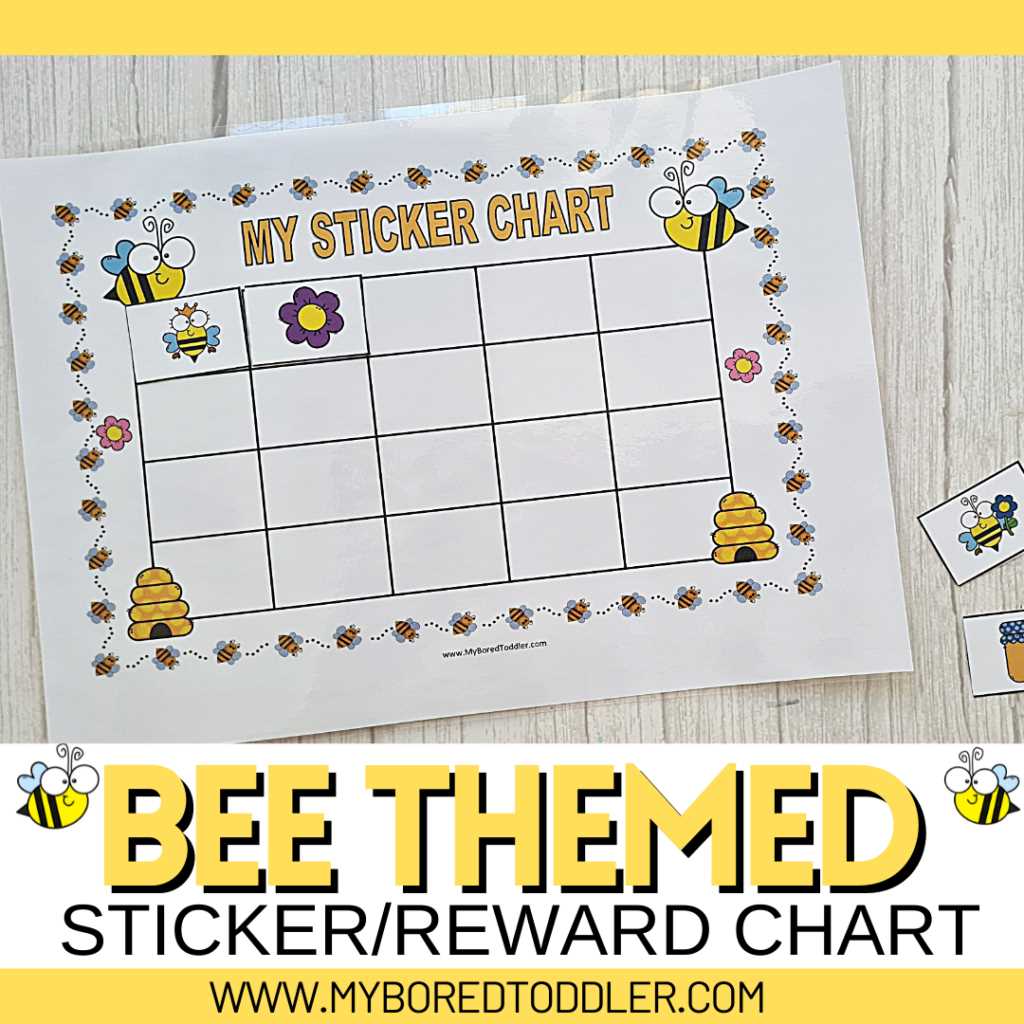 sticker chart free printable