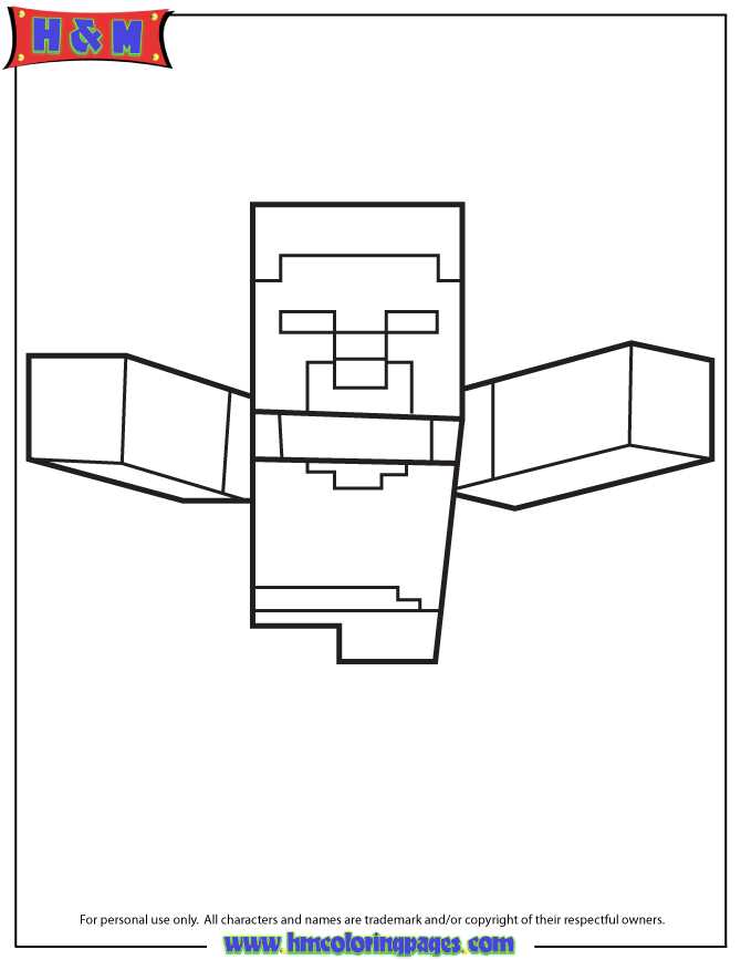 minecraft coloring printables