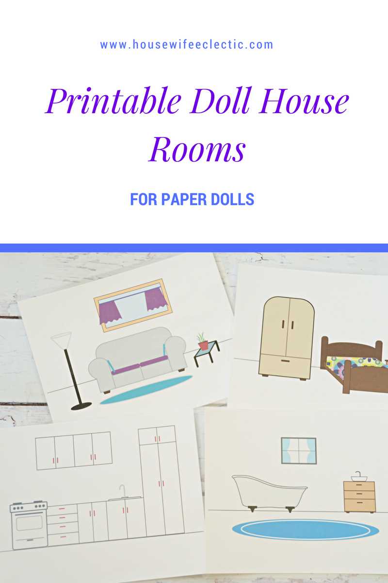 miniature dolls house printables