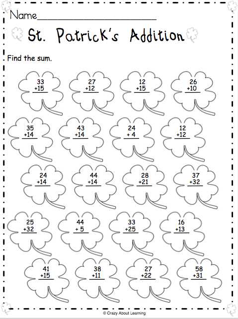 free printable 1st grade worksheets