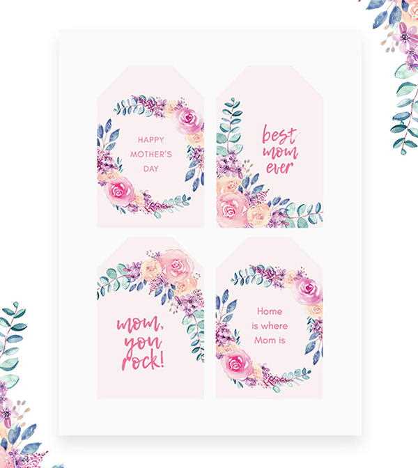 mothers day tags printable