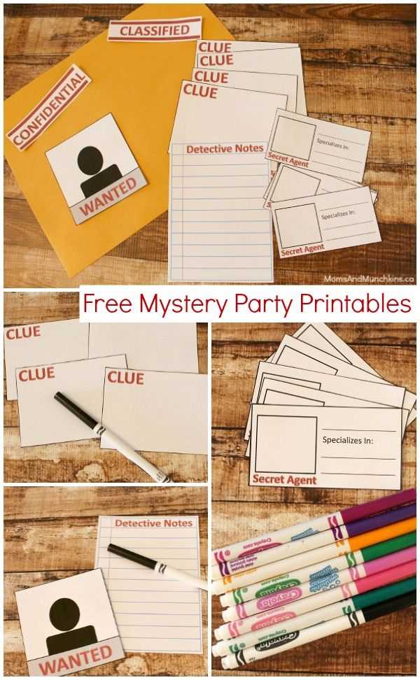 murder mystery free printable murder mystery free printable
