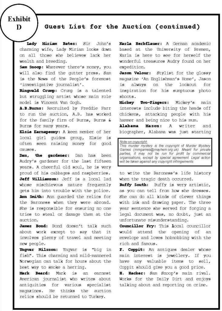 murder mystery printable free murder mystery printable free