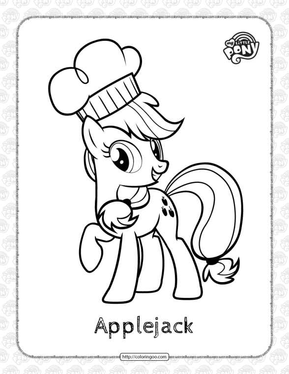 my little pony printable coloring pages