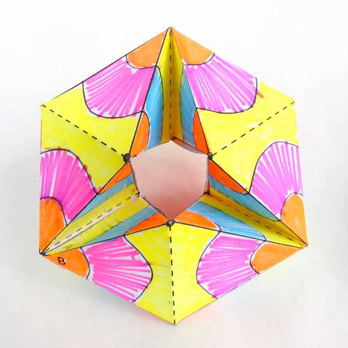 flexagon template printable