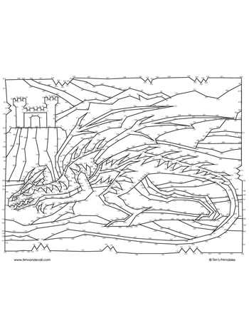 advanced dot to dot printables