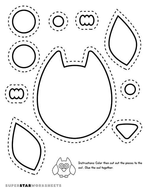 printable owl mask
