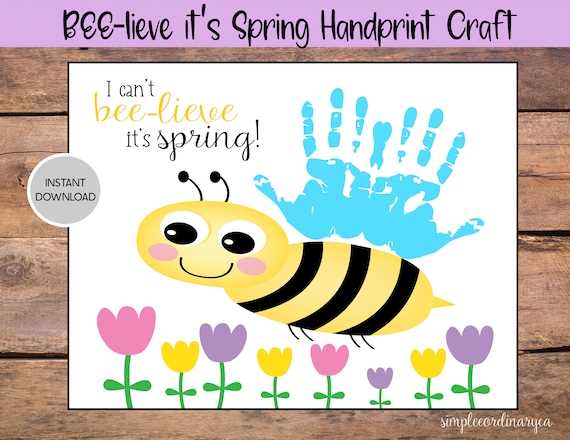 spring printable crafts
