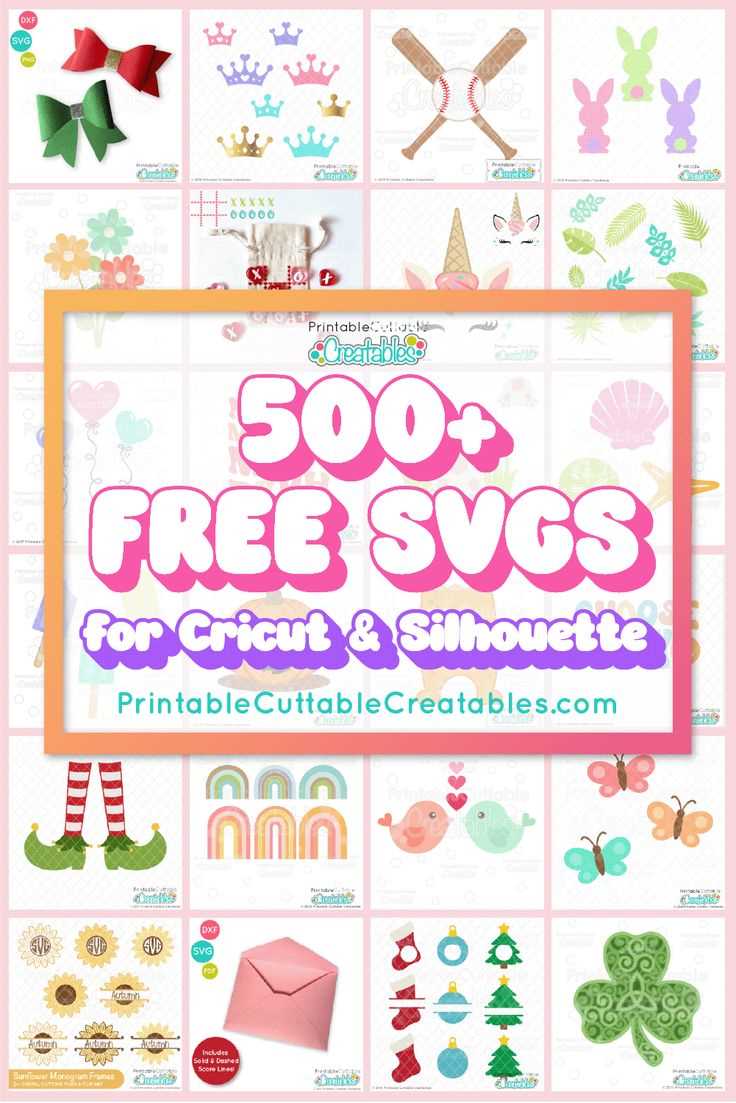 printable cuttable creatables