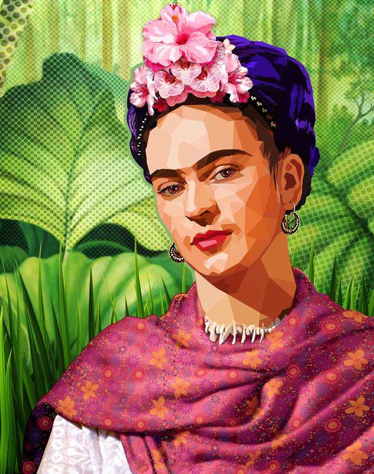 printable frida kahlo