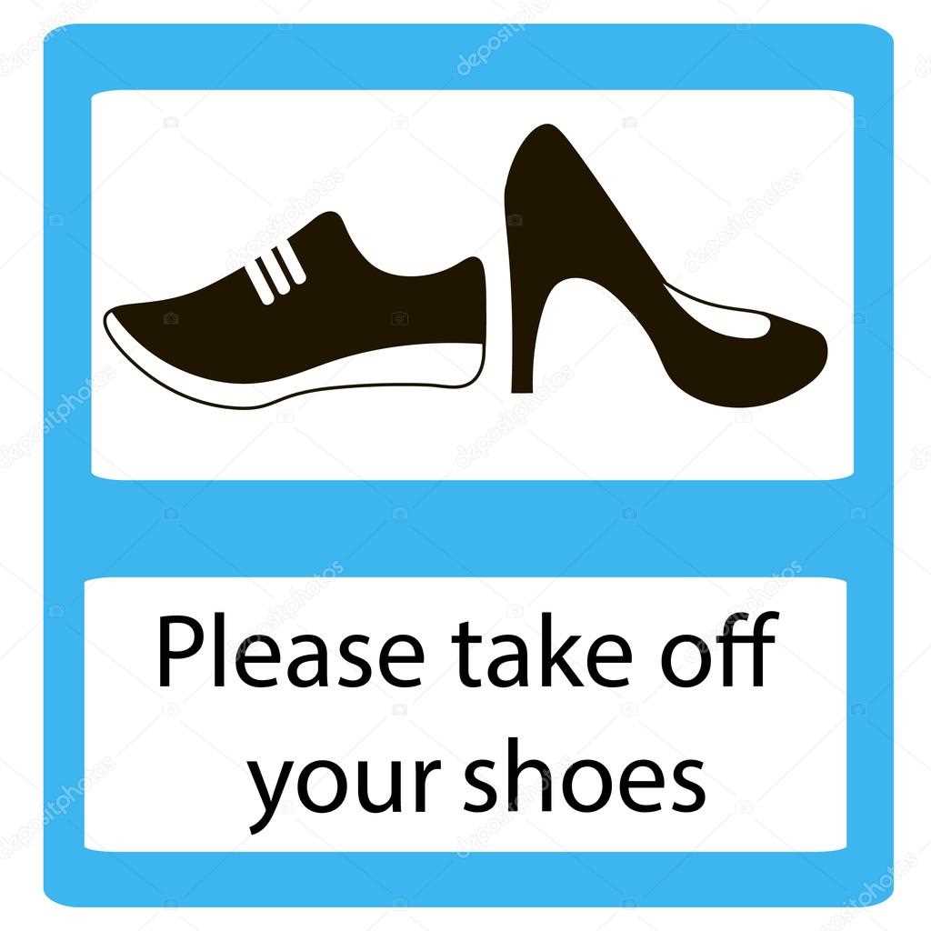 no shoes sign printable