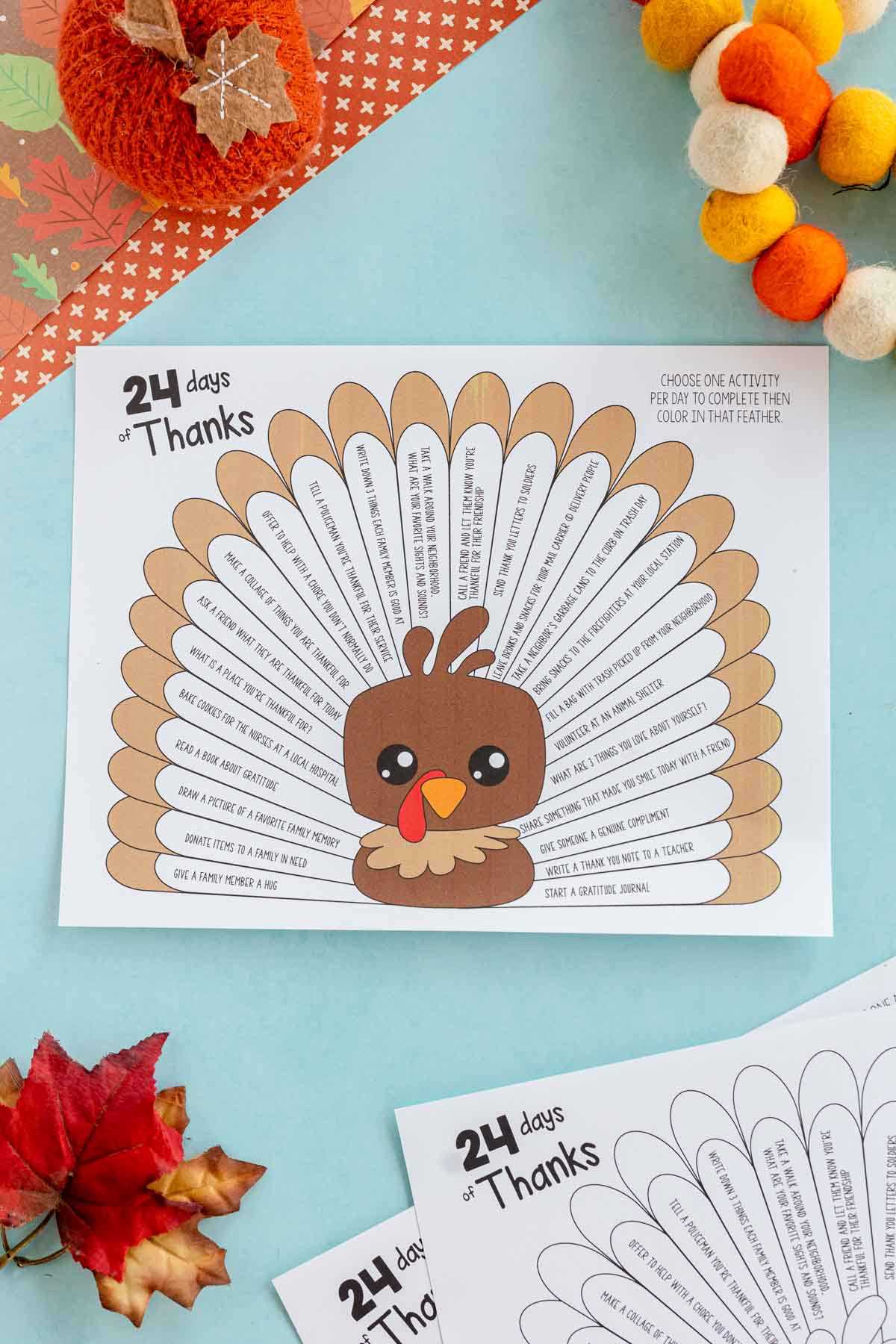 turkey crafts printable