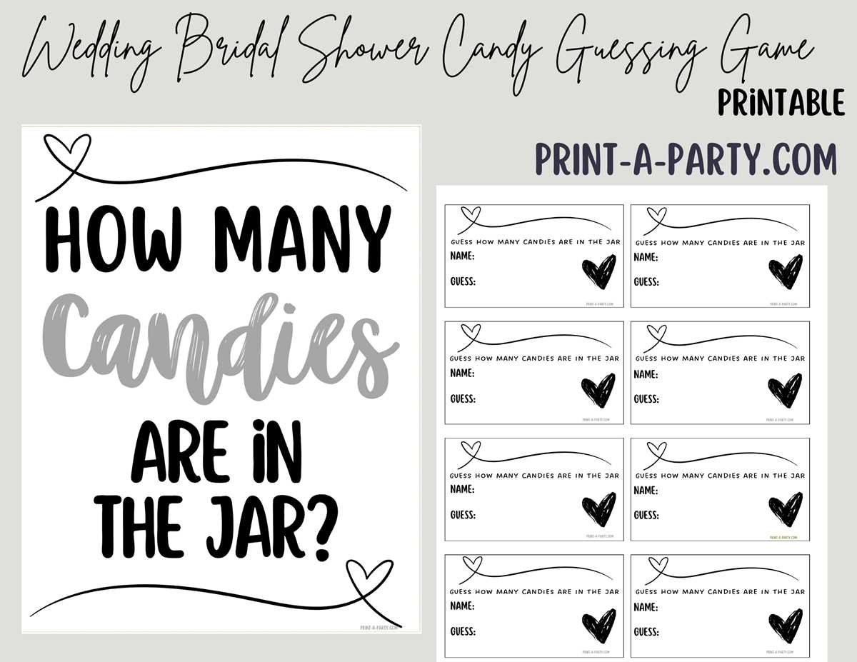 free printable guess how many sweets in the jar template