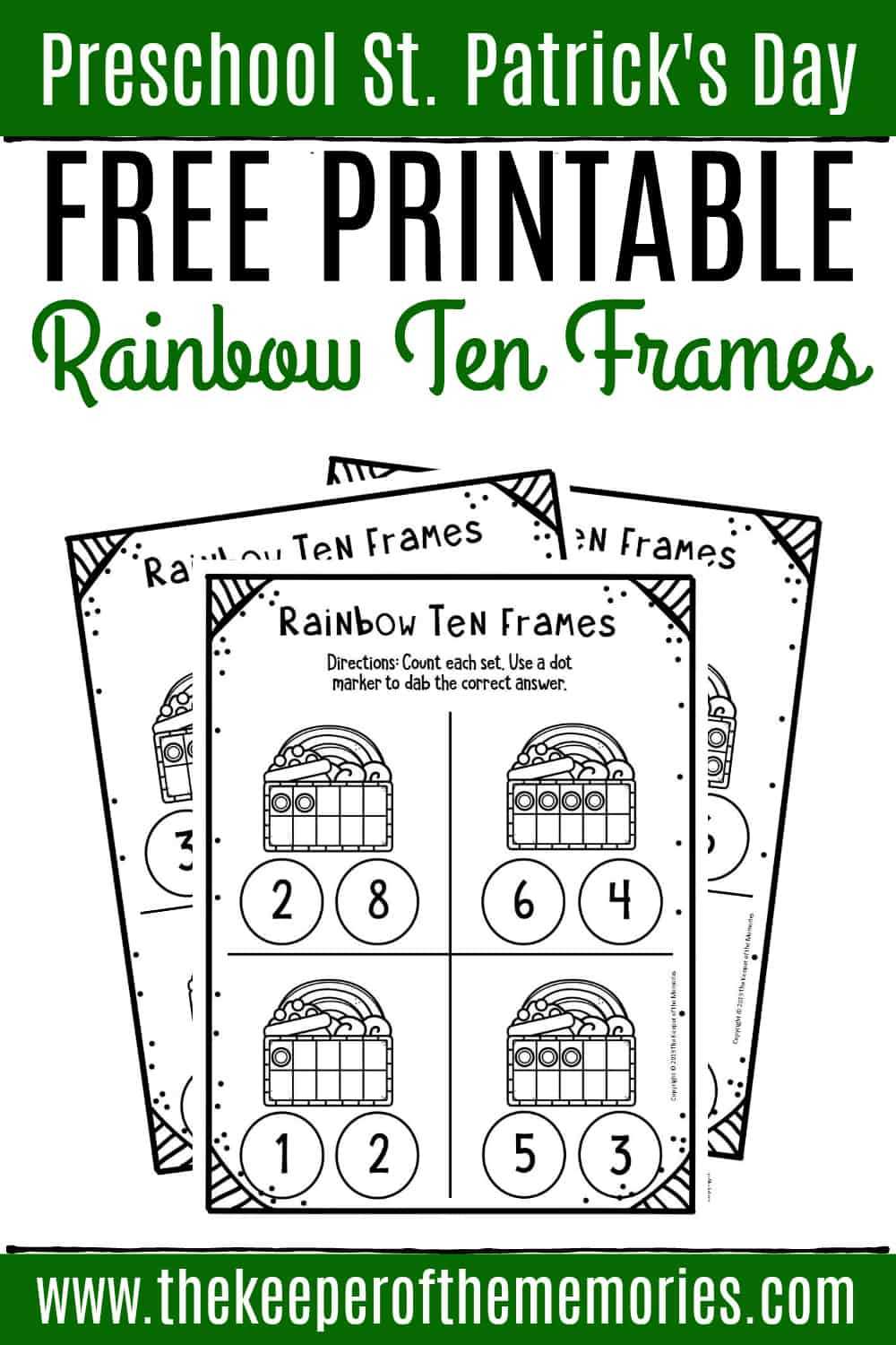 tens frame printable
