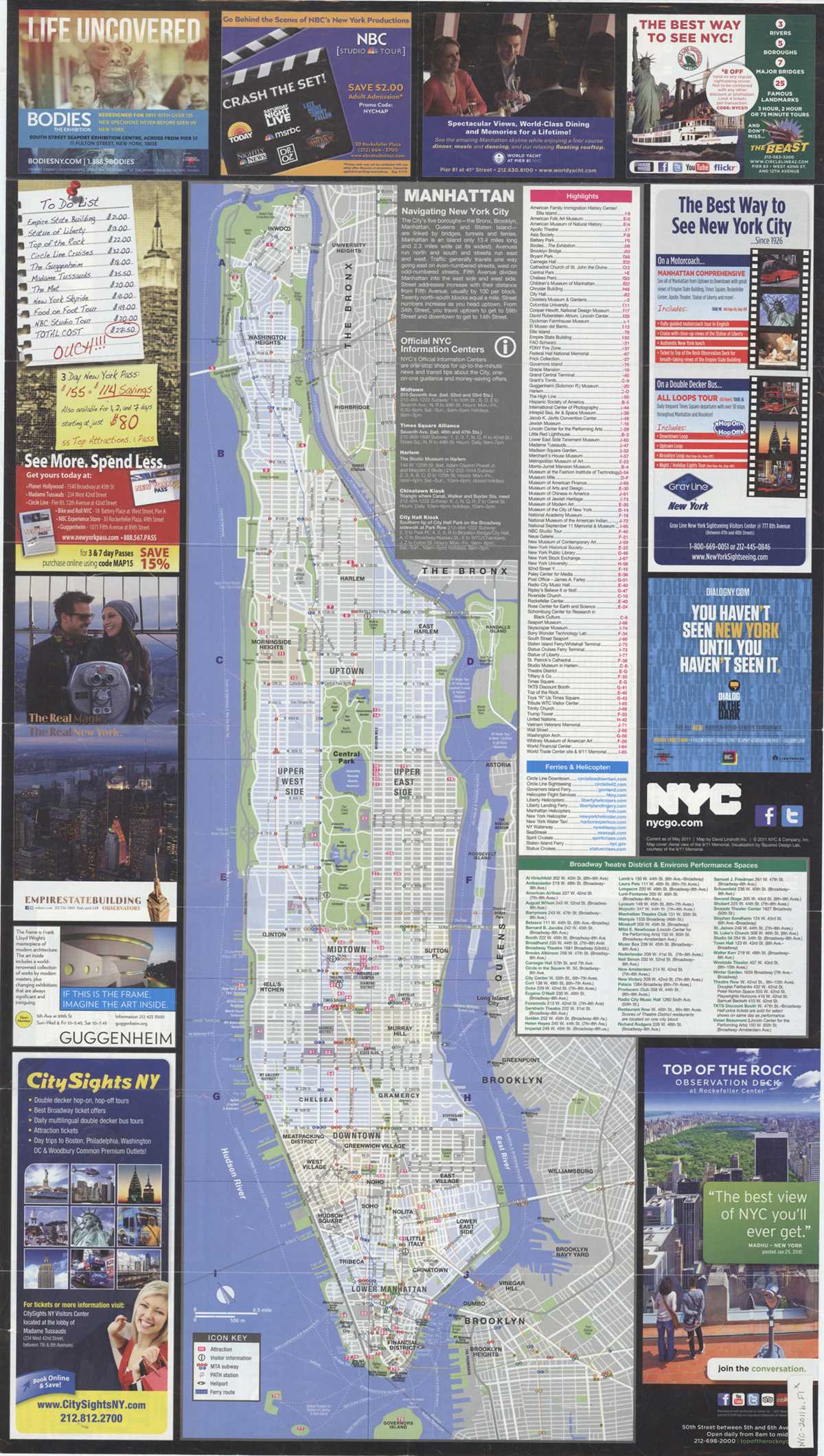 nyc walking map printable
