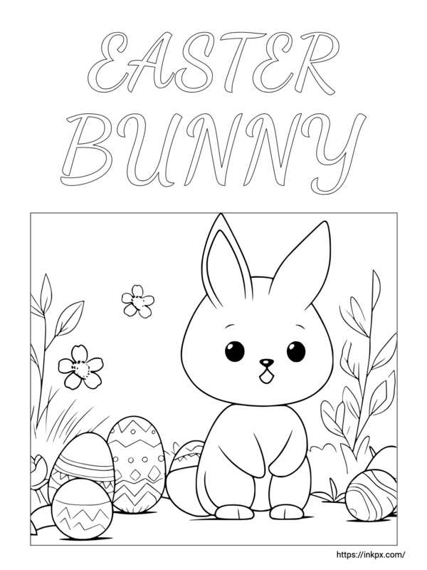 easter bunny free printable coloring pages easter bunny free printable coloring pages