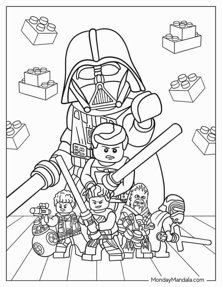 lego coloring sheets printable
