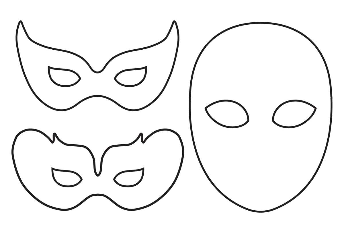 blank mask printable blank mask printable