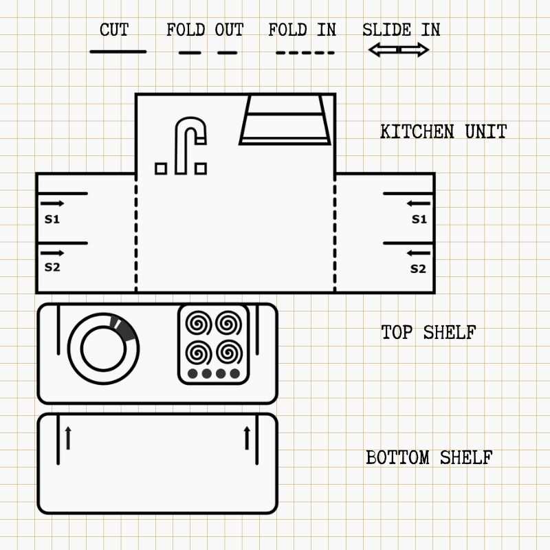 paper dollhouse printable