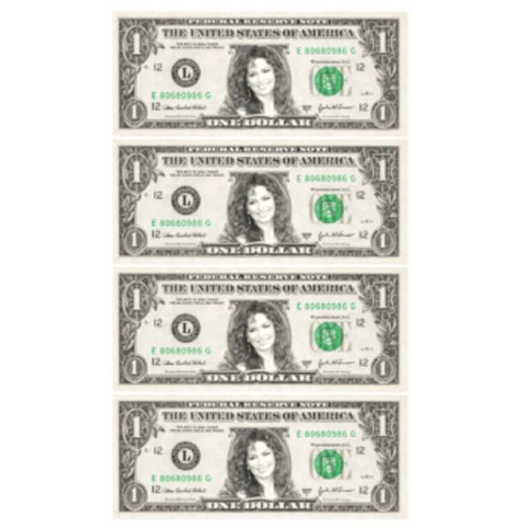 one dollar bill printable