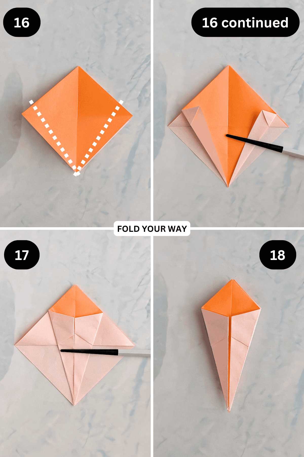 origami crane instructions printable