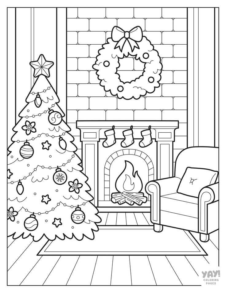 christmas tree coloring page printable christmas tree coloring page printable