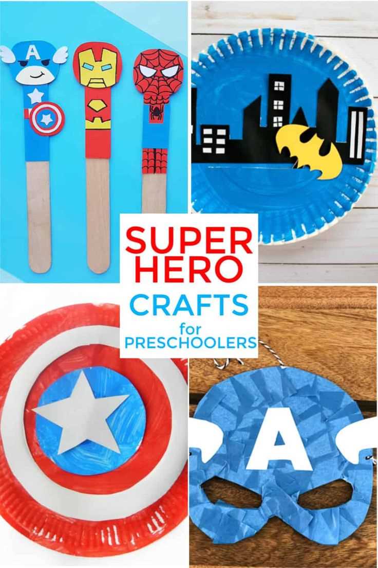 free printable superhero crafts