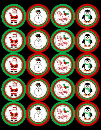 printable round tags