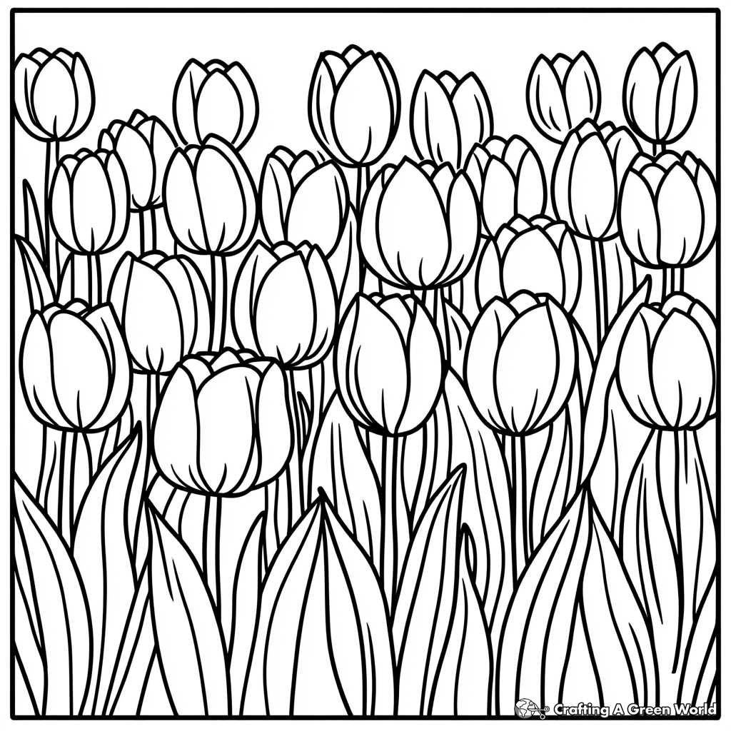 spring printable coloring sheets