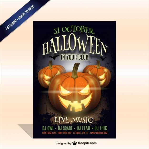 printable halloween posters