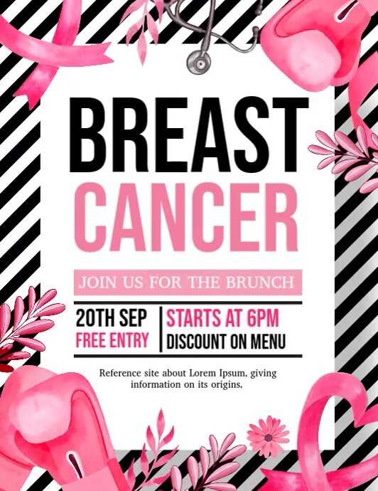 free breast cancer awareness pamphlets printable