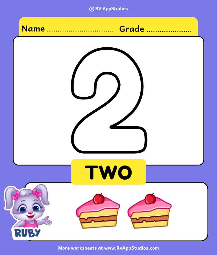 number 2 printable number 2 printable
