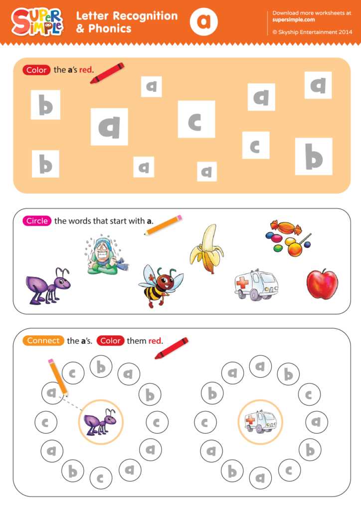 phonics printable worksheets