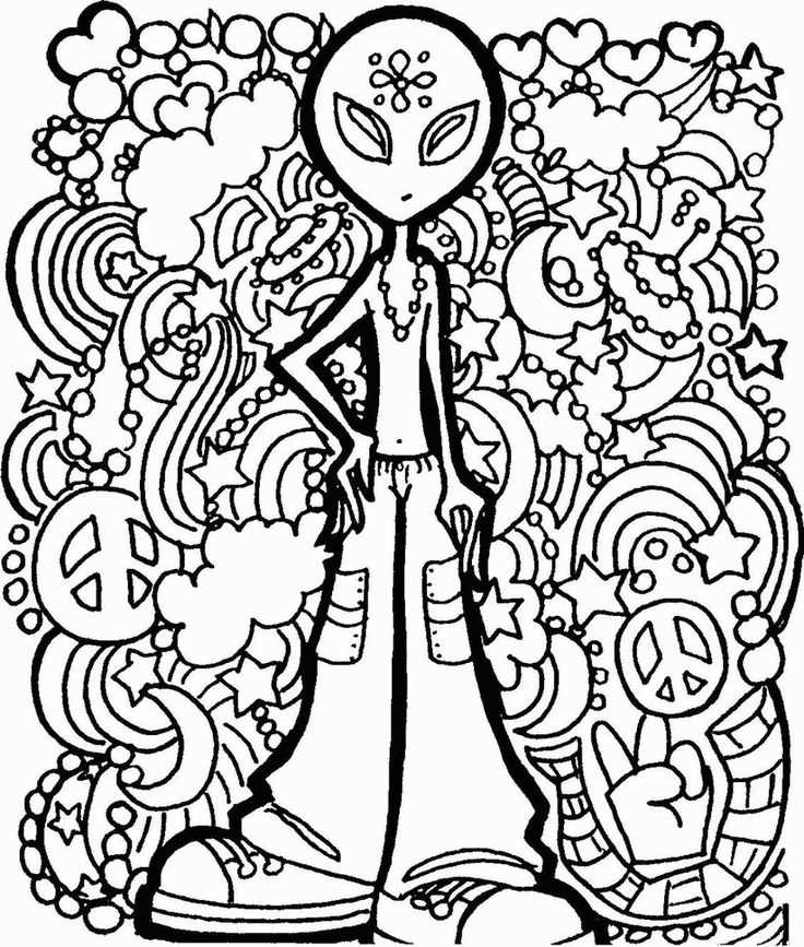 pothead printable stoner coloring pages