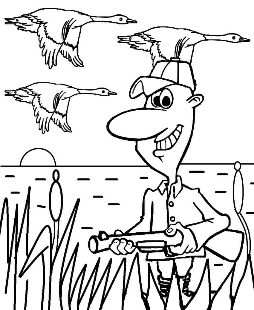 hunting printable coloring pages hunting printable coloring pages
