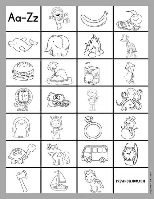 print alphabet chart printable