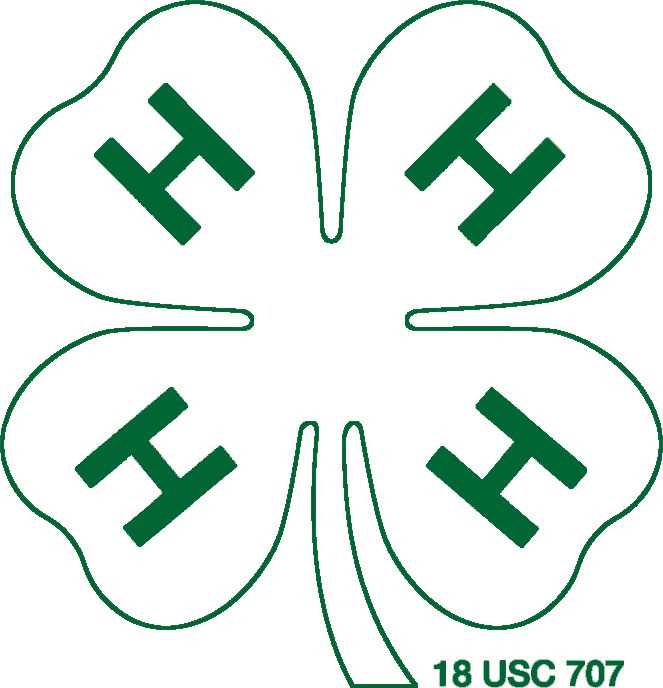 printable 4 h emblem