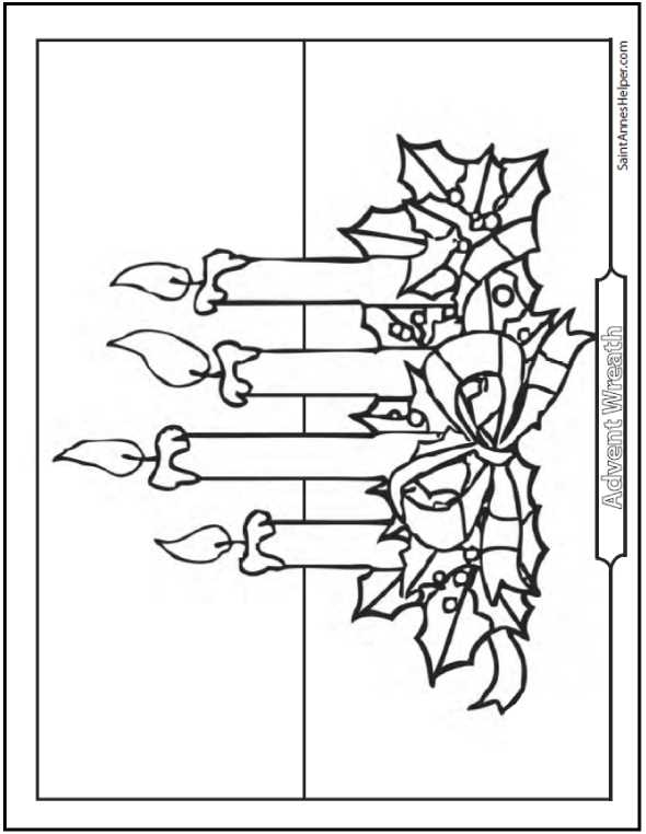 printable advent wreath prayers