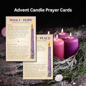 printable advent wreath prayers