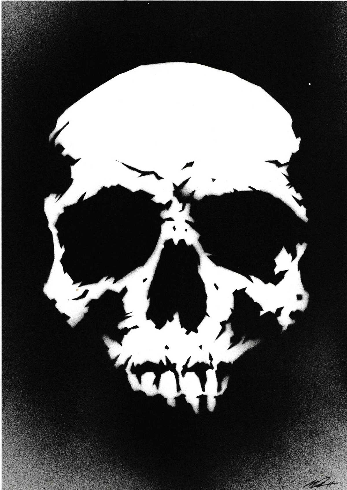 printable airbrush skull stencil printable airbrush skull stencil