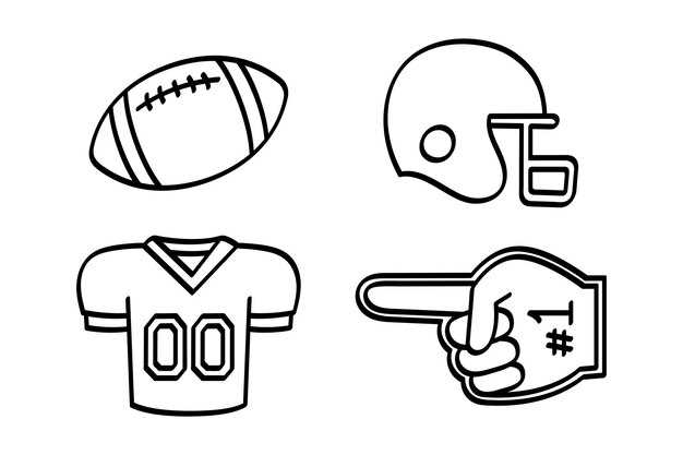printable all nfl logos coloring pages