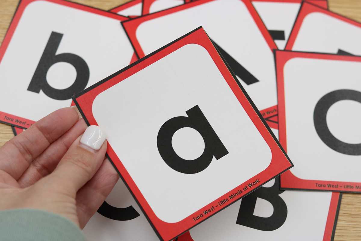 printable alphabet flash cards