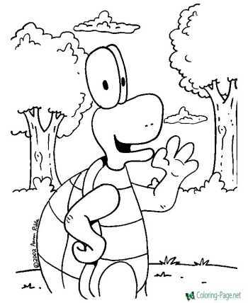 printable animated coloring pages