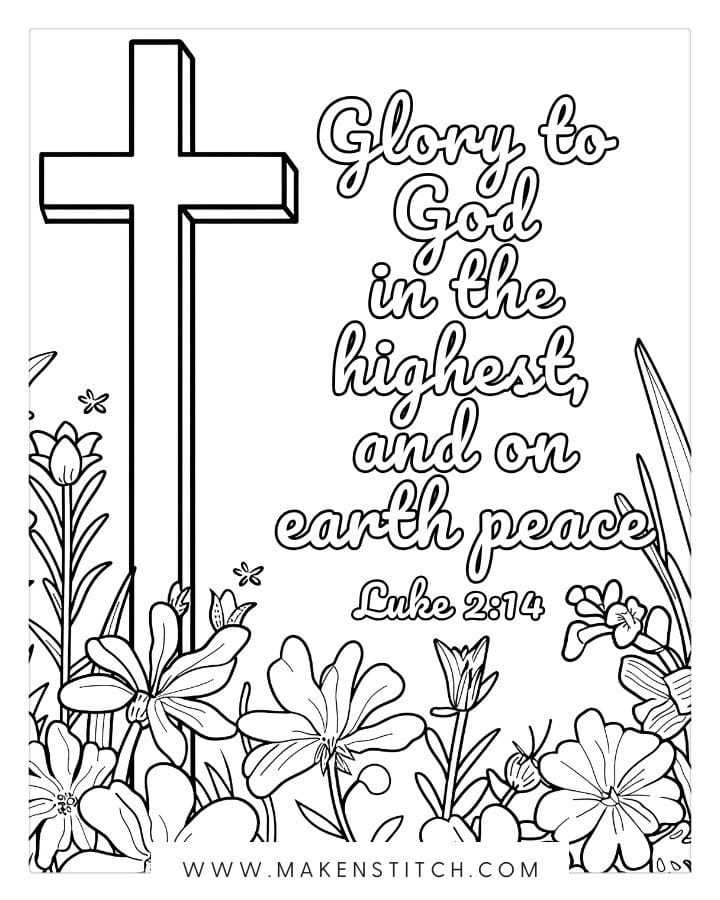 printable bible coloring sheets