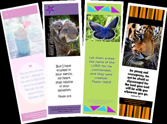 printable bible verse bookmarks